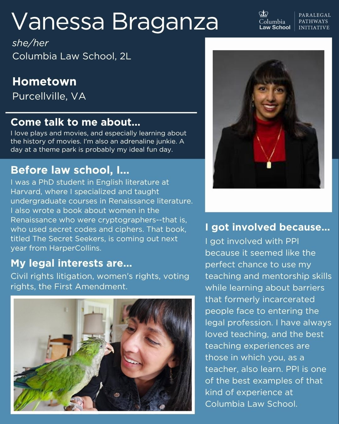 Vanessa Braganza PPI Profile